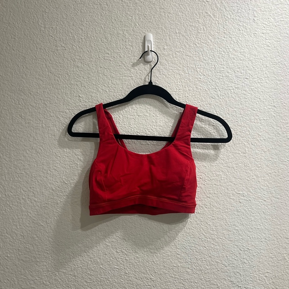 Lululemon Red Energy Bra Medium Support, B-D